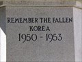 Image for Carmarthen - WW - Korean War Memorial - Wales, Great Britain.