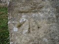 Image for Cut bench mark on church in Colyton, Devon