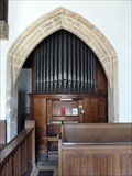 Image for Church organ -  St Cuthbert's -  Brattleby Lincolnshire