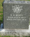 Image for E. D. Scott - Miriam Cemetery - Maryville, Mo.