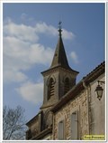 Image for Le clocher de l'avant de l''Église Saint-Julien-et-Sainte-Basilisse - Grabels, France