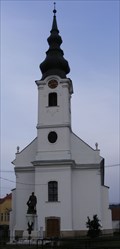 Image for Church tower clock in Páty, Hungary