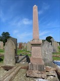Image for Christopher & Isabella Bridson Obelisk Headstone - Kirk Braddan Cemetery - Braddan, Isle of Man