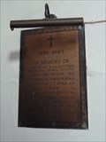 Image for Brass Plaque - St Mary - Wroxham, Norfolk