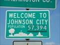Image for Johnson City PopulationSign - Johnson City, Tn. - USA