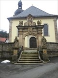 Image for Torbogen vor der Wallfahrtskirche - Glosberg/Germany/BY