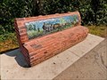Image for Centennial Log Bench - Red Deer, AB