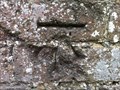 Image for Cut Benchmark on Cemetery Wall, Wrockwardine, Telford, Shropshire