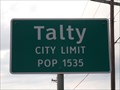 Image for Talty, TX - Population 1535
