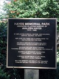 Image for Hayes Memorial Park - Bartow Co., GA