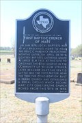 Image for Site of the FIRST Church Established in Willow Springs - Mart, TX