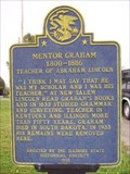 Image for  Aberahan Lincoln's Teacher,  Mentor Graham.