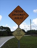 Image for Slow Elks Crossing Sign - Port Charlotte, Florida, USA