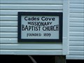 Image for Cades Cove Missionary Baptist Church Cemetery - Great Smoky Mountains National Park, TN