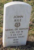 Image for CPL John Kile, USA -- Fort Leavenworth National Cemetery, Fort Leavenworth KS