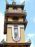 Image for Cao Dai Temple Tower Steeple - Cai Be, Vietnam