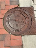 Image for Cary North Carolina Manhole Cover, Cary, NC, USA