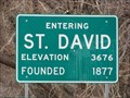 Image for St. David, AZ - 3676 Feet