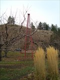 Image for World's Tallest Tripod Orchard Ladder - Summerland, British Columbia