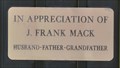 Image for J. Frank Mack Bench ~ Flagstaff, Arizona