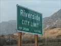 Image for Riverside, California ~ Elevation 852 ft.
