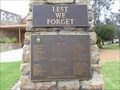 Image for Kojonup War Memorial -  Kojonup,  Western Australia