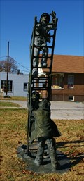 Image for Firemen on a ladder - Edwardsville IL