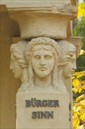 Image for Chimeras at the monument for Johann Eustach von Görtz in Regensburg - Bavaria / Germany