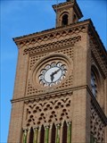 Image for Clock ath the tower of Estación de Toledo - Toledo - Spain