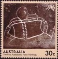 Image for Bunjil Shelter Rock Art Postage Stamp - Victoria
