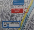 Image for Monton Mills "You Are Here" Map on Bridgewater Way - Monton, UK