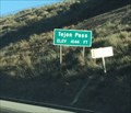 Image for Tejon Pass (Southbound) ~ Elevation 4,144