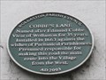 Image for Cobbe's Lane Plaque - Cobb's Lane, Wollaston, Northamptonshire, UK