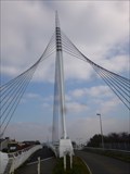 Image for Fabian Way- Suspension Bridge - Swansea, Wales, Great Britain.