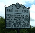Image for First Post Road, Marker C-22