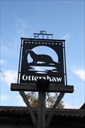 Image for Ottershaw Village Sign, Ottershaw, Surrey, UK.