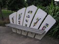 Image for Art Deco Seat at  Napier. North Is. New Zealand.