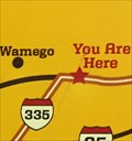 Image for Wamego 54 Miles West Map - Tecumseh, KS