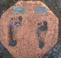 Image for Olympic Torch bearers footprints - Manjimup, Western Australia