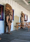 Image for Cigar Store Indian & Miner  -  O'Brien, OR