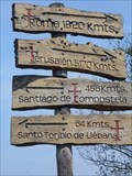 Image for Distancias desde Ermita de Santa Lucia - Comillas, Cantabria, España