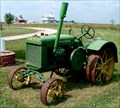 Image for John Deere at Wessels Living History Farm entrance