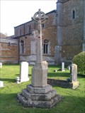 Image for Combined WWI/WWII stone cross, St John the Baptist - Muston, Leicestershire