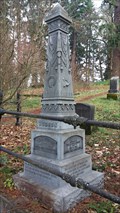 Image for Hudson Family Monument - Eugene Masonic Cemetery - Eugene, OR