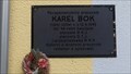 Image for Karel Bok Plaque - Pardubice - Czech Republic
