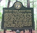 Image for The 23d Corps at Soap Creek - 033-92 - Cobb Co., Ga.