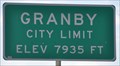 Image for Granby, Colorado (Western Approach) ~ Elevation 7935 Feet