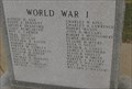 Image for World War I Memorial - Milan, MO
