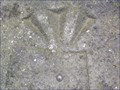 Image for Cut Bench Mark with Rivet - New Rochester Bridge, Strood, Kent, UK
