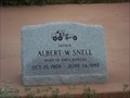 Image for Albert Snell - Clear Creek Cemetery - Camp Verde, Arizona